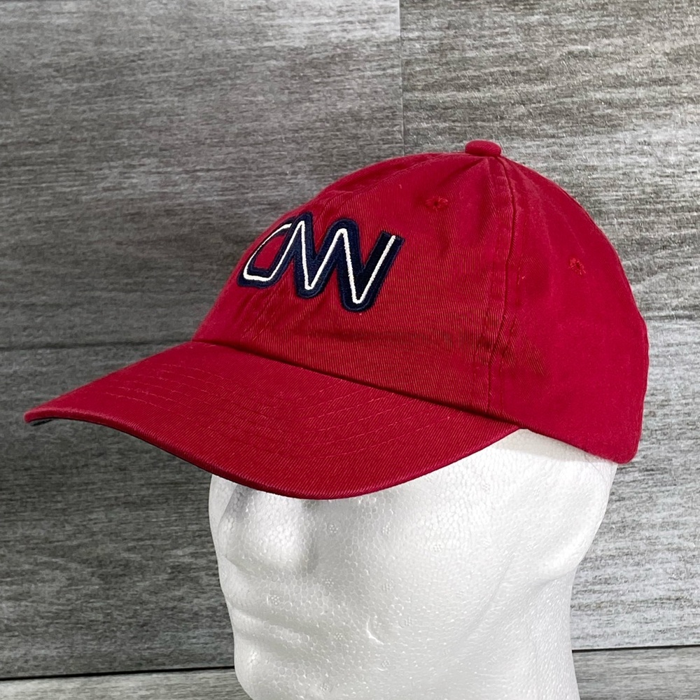 CNN News Embroidered Cap Hat Strapback Baseball Style 100% Cotton OSFM